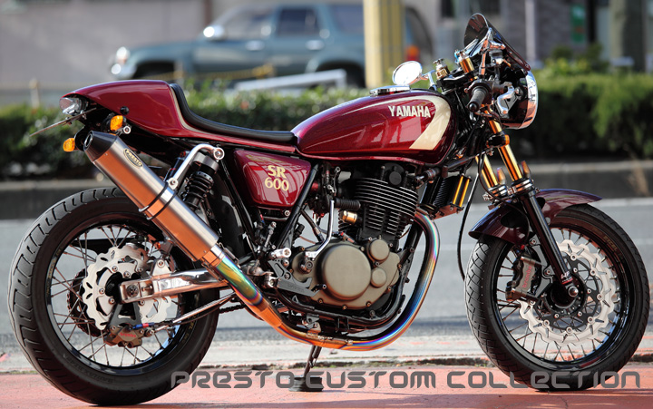 SR400 チタンマフラー
