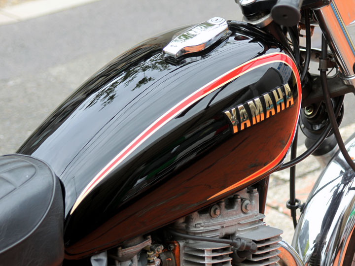 YAMAHA XS250タンク